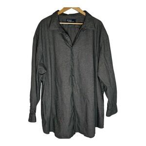 Polo Ralph Lauren Black Checkered 5X Big Button Down Shirt Plus Size Classic